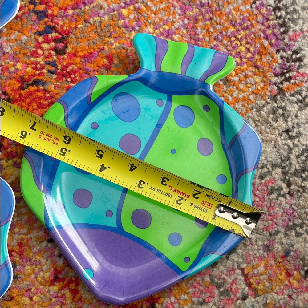 Colorful Fish-Shaped Plates - Picture 4 of 7